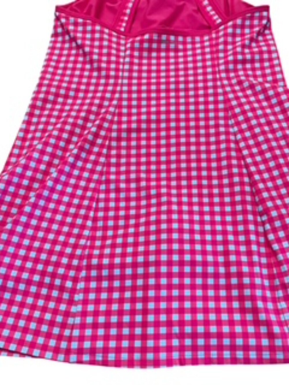 Ralph Lauren Pink Gingham Mini Dress - Picture 12 of 15